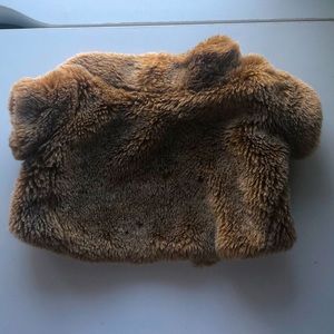 X-Small Faux Fur Dog Jacket